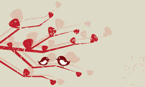 Birds Talk Vector